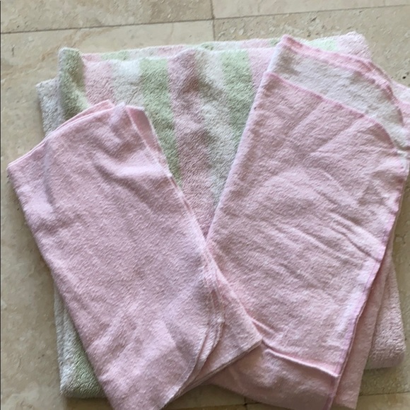 Accessories Set Of Girls Pink Various Types Of Baby Blankets Poshmark